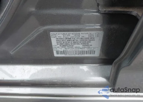 2020 Nissan Sentra Sr Xtronic Cvt from USA, damaged, VIN 3N1AB8DV0LY261841